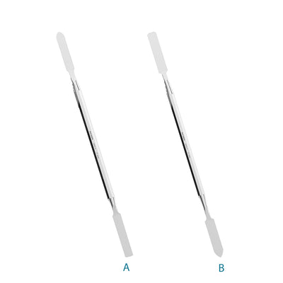 Spatule Double Plate Mélange Résine Longueur 19 cm 2 Modèles - Massilia Dental - Fournitures Matériel Cabinet Dentaire