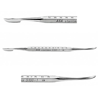 Spatule à sculpter Zhale Asa Dental 5100-1 travaux découpe cire