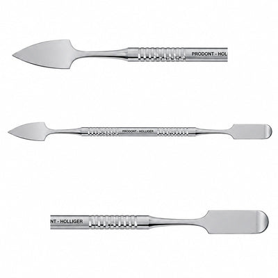 Spatule cire plate pour adjointe résine Prodont Holliger 4513.34E
