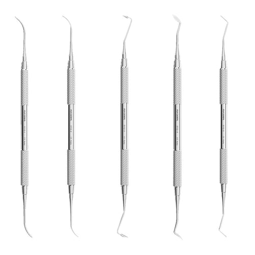 Kit Spatules PKT 5 Instruments ASA Dental - Modelage Cire. - Massilia Dental - Fournitures Matériel Cabinet Dentaire