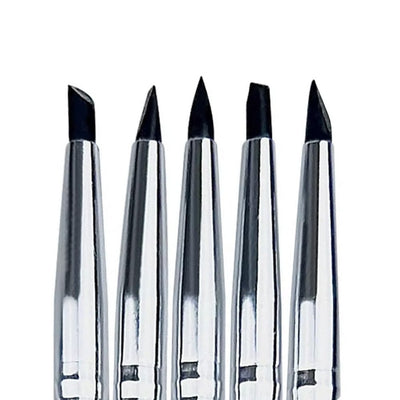 Spatule Embout Silicone Modelage Composite - Kit 5 Pièces - Massilia Dental - Fournitures Matériel Cabinet Dentaire