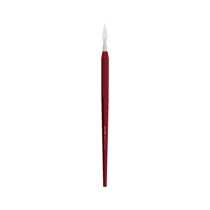 alt="Spatule embout souple rouge aluminium modelage céramique - Massilia Dental"