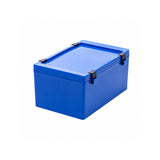 Speiko boite transport laboratoire bleue très résistante 1.3 litre
