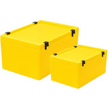 Speiko boite transport prothèse jaune très résistante