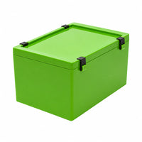 Speiko boite transport prothèse laboratoire verte très résistante 4.5 litre