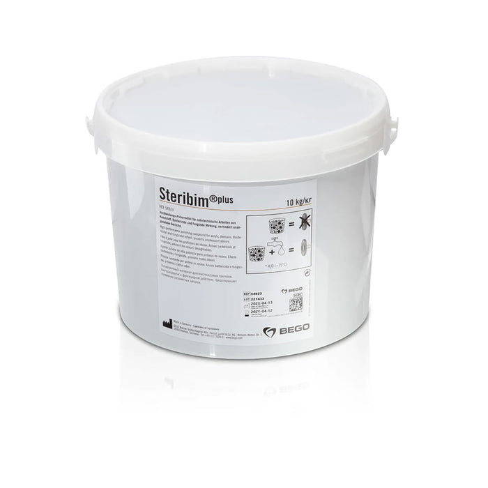 Steribim Plus Bego bactericidal pumice polishing resin - 10 kg bucket