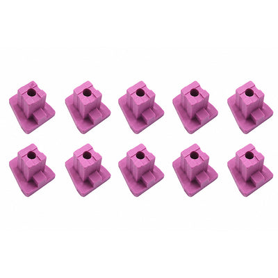 Supports cuisson céramique lot 10 pièces formes au choix