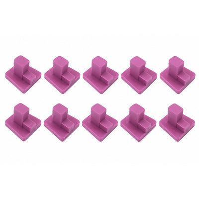 Supports cuisson céramique lot 10 pièces formes au choix