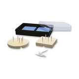 Support Cuisson Céramique Nid d'Abeille 2 Plateaux + Pins - Massilia Dental - Fournitures Matériel Cabinet Dentaire