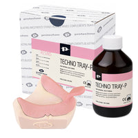 Techno Tray kit résine rose pour porte empreinte individuel