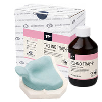 Techno Tray kit résine verte pour porte empreinte individuel
