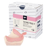 Techno Tray résine rose pour porte empreinte individuel