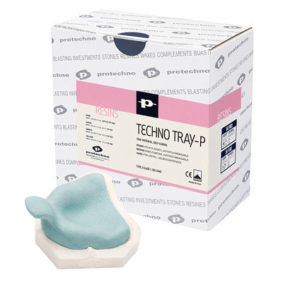 Techno Tray résine verte pour porte empreinte individuel