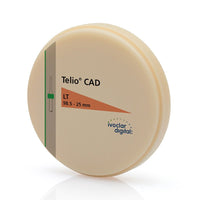 Telio Cad disque PMMA 98 x 25 mm - matériau usinage hautement réticulé