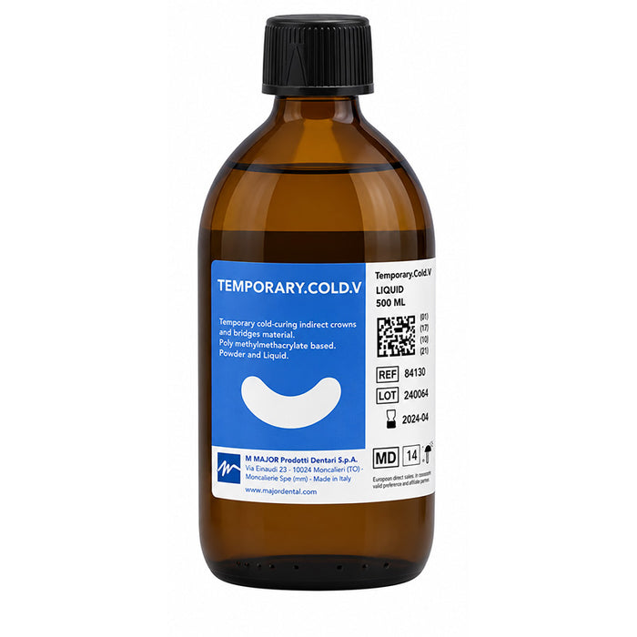 Liquid COLD-V TEMPORARY For Cold Polymerisable Provisional Resin.