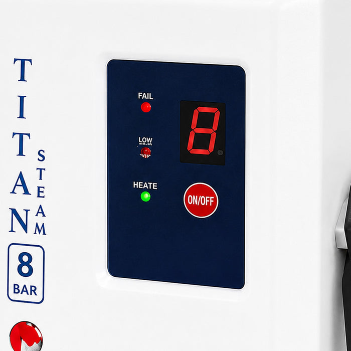 Machine à vapeur Titan 8 bars Mestra pour laboratoire dentaire