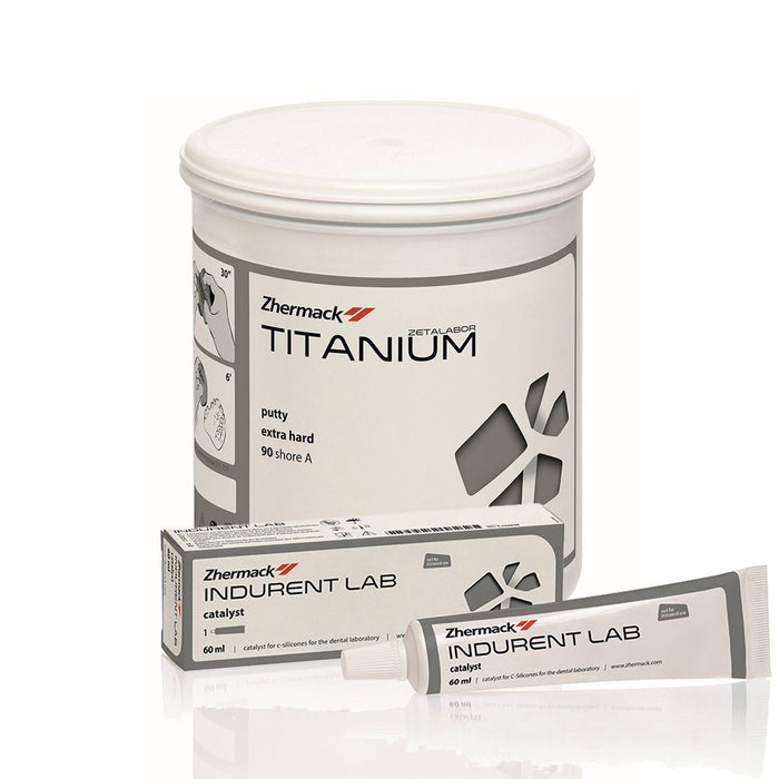 Titanium Silicone Condensation 95 Shores A Zhermack 2.6 Kg