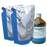 Triplex Cold Standard - Kit Poudre 1 Kg + Liquide 500 ml. - Massilia Dental - Fournitures Matériel Cabinet Dentaire