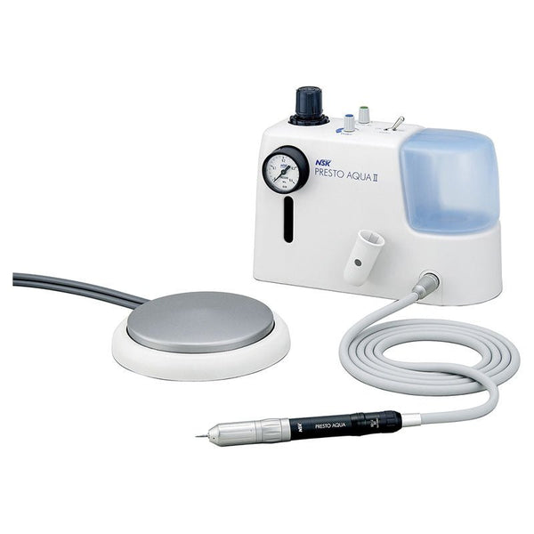 Turbine Presto Aqua II avec Spray NSK Réservoir ou Direct. - Massilia Dental - Fournitures Matériel Cabinet Dentaire
