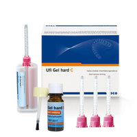 Ufi Gel Hard C Kit Silicone Rebasage Dur Voco - Cabinet - Massilia Dental - Fournitures Matériel Cabinet Dentaire