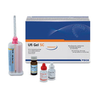 Ufi Gel SC KIT Silicone Rebasage Soft Voco Prothèse PMMA - Massilia Dental - Fournitures Matériel Cabinet Dentaire