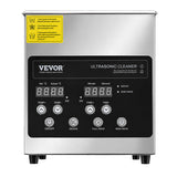 Nettoyeur à ultrasons 2 litres chauffant inox 120 W vue face avant