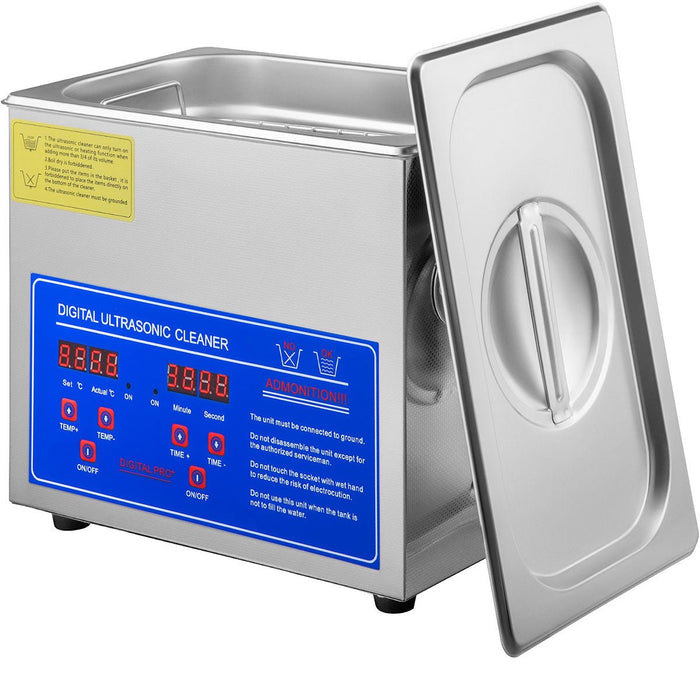 Ultrasound 3 liters heating 0 to 80 ° C - Terminal basket and lid.