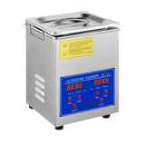 Ultrasons 2 litres chauffage 0 à 80°C avec panier et couvercle 