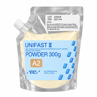 Unifast III GC poudre 300 gr provisoire longue durée | A2 & A3