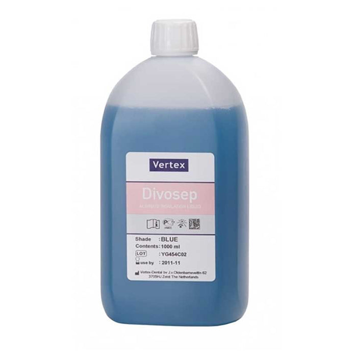 Isolant Divosep Vertex Plâtre et Résine 1 Litre - Massilia Dental - Fournitures Matériel Cabinet Dentaire