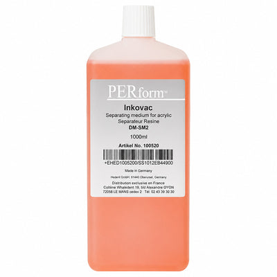 Vernis Perform DM-SM2 plâtre résine isole sans décolorer la résine