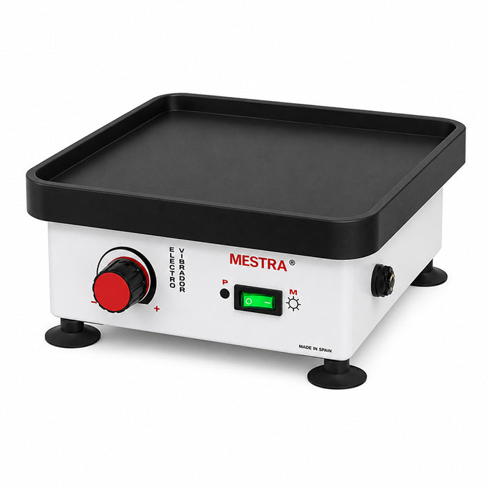 Vibreur Mestra carré 22 cm design moderne pour coulée des empreintes