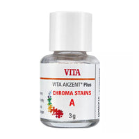 Vita Akzent Plus Stain Body Poudre Flacon 3 gr - Massilia Dental - Fournitures Matériel Cabinet Dentaire