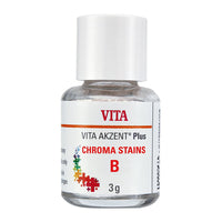 Vita Akzent Plus Stain Body Poudre Flacon 3 gr - Massilia Dental - Fournitures Matériel Cabinet Dentaire