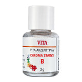 Vita Akzent Plus Stain Body Poudre Flacon 3 gr - Massilia Dental - Fournitures Matériel Cabinet Dentaire