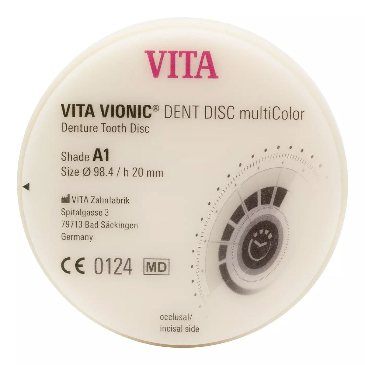 Vionic Chart Vionic Vita composite Multi 98 x 20 mm disc disc