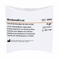 Soudure Wirobond lot Bego baguettes  armature pour céramique pochette