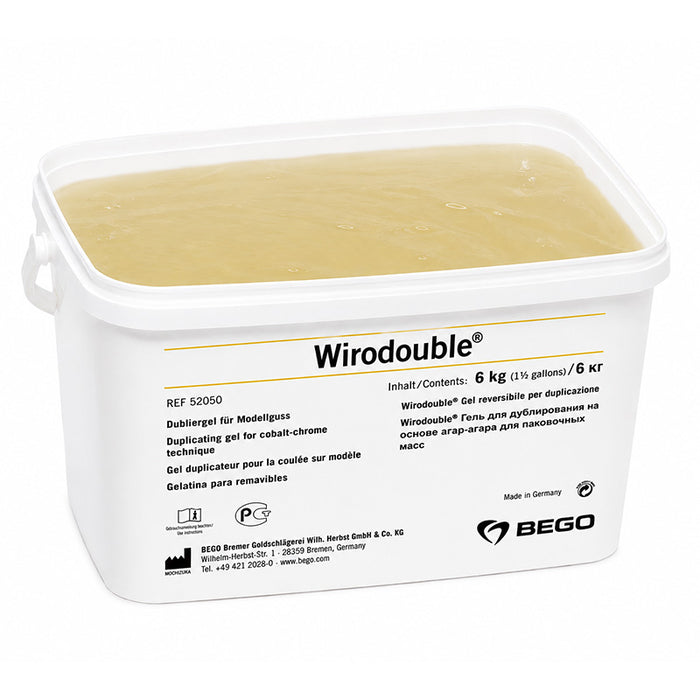 Wirodouble Bego gélatine duplication - Réutilisable 9 cycles