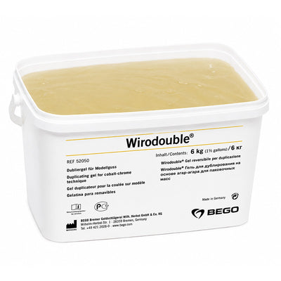 Wirodouble Bego gélatine duplication réutilisable 9 cycles seau ouvert