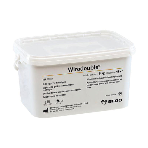 Wirodouble Gélatine Duplication Bego - Réutilisable 9 Cycles - Massilia Dental - Fournitures Matériel Cabinet Dentaire