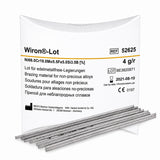Soudure Wiron Lot nickel chrome Bego haute fusion 1200 °C baguettes