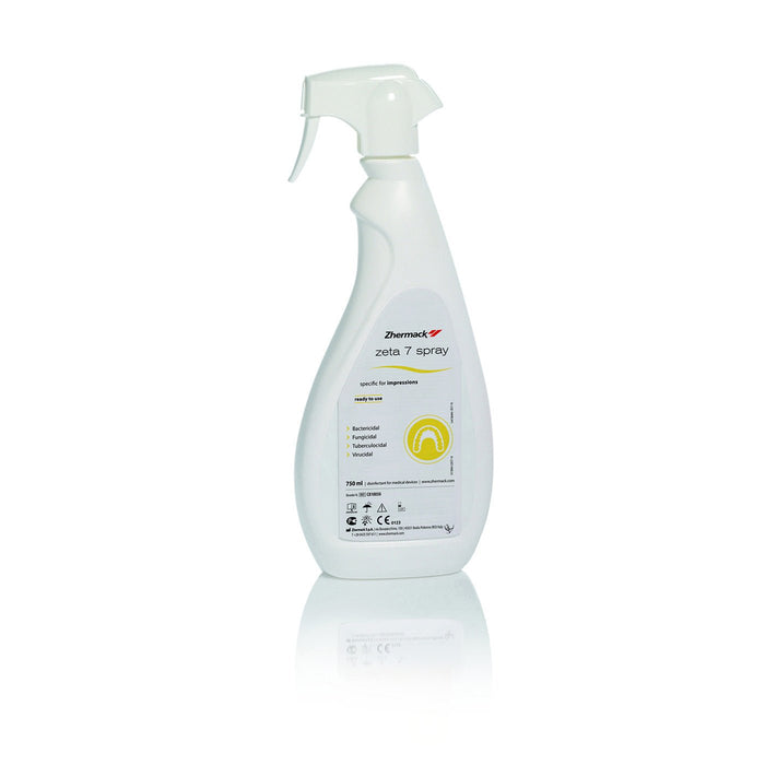 Zeta 7 Spray Désinfectant Empreintes Virucide Bactéricide. - Massilia Dental - Fournitures Matériel Cabinet Dentaire
