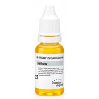 Indicateur coloré Jaune Ivoclar pour infiltration au pinceau de zircone avant frittage