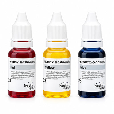 IPS e.max ZirCAD Colouring Liquid Indicator Ivoclar pour zircone LT et MT