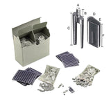 Bi - Pin Métal Mestra Court Longueur 13 mm Tête Standard - Massilia Dental - Fournitures Matériel Cabinet Dentaire