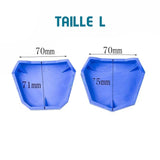 Moules à Socle Caoutchouc Taille Américaine - 3 Tailles. - Massilia Dental - Fournitures Matériel Cabinet Dentaire