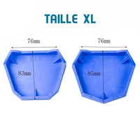 Moules à Socle Caoutchouc Taille Américaine - 3 Tailles. - Massilia Dental - Fournitures Matériel Cabinet Dentaire